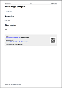 The default shipped PDF template